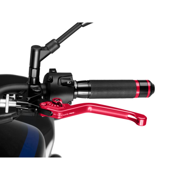 Puig Fixed V3 Clutch (Red Lever With Blue Selector) Red